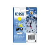 Epson Alarm clock C13T27144012 blækpatron 1 stk Original Højt (XL) udbytte Gul Højt (XL) udbytte, Gul, Pigmentbaseret blæk, 10,4 ml, 1 stk, 1100 Sider