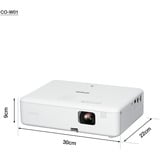 Epson LCD-projektor Hvid