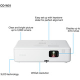 Epson LCD-projektor Hvid