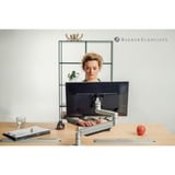 Evoluent Evoluent D mus Kontor Højre hånd RF trådløst Laser 3200 dpi Sort/Sølv, Højre hånd, Vertikal design, Laser, RF trådløst, 3200 dpi, Sort, Grå, Sølv