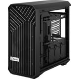 Fractal Design Torrent Compact Tower Sort, Towerkabinet Sort, Tower, PC, Sort, ATX, EATX, micro ATX, Mini-ITX, SSI CEB, Stål, Spil