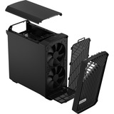 Fractal Design Torrent Compact Tower Sort, Towerkabinet Sort, Tower, PC, Sort, ATX, EATX, micro ATX, Mini-ITX, SSI CEB, Stål, Spil