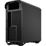 Fractal Design Torrent Compact Tower Sort, Towerkabinet Sort, Tower, PC, Sort, ATX, EATX, micro ATX, Mini-ITX, SSI CEB, Stål, Spil