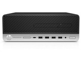 HP ProDesk 600 G5 SFF Renoveret, Fuld PC Sort/Sølv
