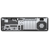 HP ProDesk 600 G5 SFF Renoveret, Fuld PC Sort/Sølv