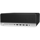 HP ProDesk 600 G5 SFF Renoveret, Fuld PC Sort/Sølv