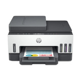 HP Smart Tank 7305 Trådløst All-in-One Farve Printer, Tosidet print; Kopimaskine, scanner, Multifunktionsprinter grå/Hvid, Tosidet print; Kopimaskine, scanner, Termisk inkjet, Farveudskrivning, 4800 x 1200 dpi, A4, Direkte udskrivning, Grå