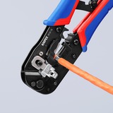 KNIPEX 97 51 13, Crimpning værktøj Blå/Rød