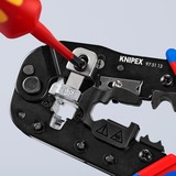 KNIPEX 97 51 13, Crimpning værktøj Blå/Rød