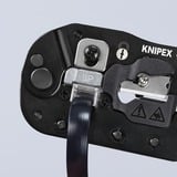 KNIPEX 97 51 13, Crimpning værktøj Blå/Rød