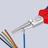 KNIPEX Rundtang (Langnæbetang) 30 35 160 Rød/Blå