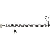 Kensington Transportabel, Slim NanoSaver 2.0-lås med nøgle til bærbar computer, Slot Sort, Slim NanoSaver 2.0-lås med nøgle til bærbar computer, 1,8 m, Kensington, Nøgle, Kulstofstål, Plast, Sølv, Sort