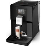 Krups EA873 Semi-auto Espressomaskine, Kaffe/Espresso Automat Sort, Espressomaskine, Malet kaffe, Indbygget kværn, 1450 W, Sort