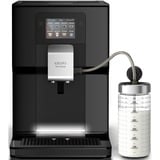 Krups EA873 Semi-auto Espressomaskine, Kaffe/Espresso Automat Sort, Espressomaskine, Malet kaffe, Indbygget kværn, 1450 W, Sort