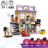 LEGO Friends Musikbutik og lejlighed, Bygge legetøj Byggesæt, 7 År, Plast, 483 stk, 757 g