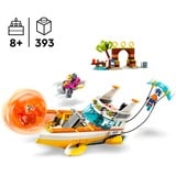 LEGO Tails' actionbåd, Bygge legetøj Byggesæt, 8 År, Plast, 393 stk, 654 g