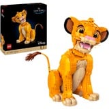 LEGO Ung Simba – Løvernes konge, Bygge legetøj Byggesæt, 18 År, Plast, 1445 stk, 2,18 kg