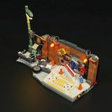 Lumibricks Undergrunds Dansekamp, Bygge legetøj 