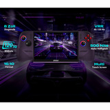 MSI Claw 8 EX AI+ CG3EM-015, Håndholdt konsol Hvid/Sort