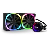 NZXT RL-KRX63-R1 computer cooling system Processor 14 cm Sort, Vandkøling Sort, 14 cm, 91,19 kubikfod/min., Sort