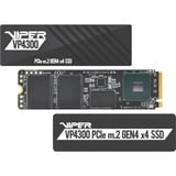 Patriot VP4300 M.2 2000 GB PCI Express 4.0, Solid state-drev Sort, 2000 GB, M.2, 7400 MB/s