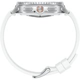 Samsung Galaxy Watch 8 Classic 3,3 cm (1.3") AMOLED 46 mm Digital 438 x 438 pixel Berøringsskærm 4G Sølv Wi-Fi GPS (satellit), SmartWatch Hvid, 3,3 cm (1.3"), AMOLED, Berøringsskærm, 64 GB, GPS (satellit), 63,5 g