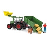 Schleich FARM WORLD 42608 legetøjssæt, Spil køretøj Farm, Farm animals / farm toys, 3 År, Sort, Grøn, Rød, Gul