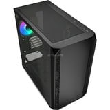 Sharkoon MK2 RGB, Towerkabinet Sort