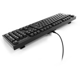 Sharkoon OfficePal KB70W Silent, Tastatur Sort, DE-layout