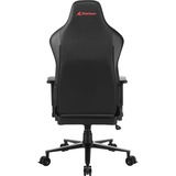 Sharkoon SGS30 Universal gamingstol Polstret vatteret sæde Sort, Rød, Spil pladser Sort/Rød, Universal gamingstol, 130 kg, Polstret vatteret sæde, Polstret vatteret ryglæn, 185 cm, Sort/rød