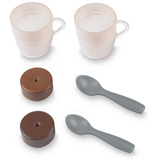 Smoby Espresso kaffemaskine, Rollespil Sort/Sølv