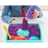 Spin Master KNS ACK Sandbox Set V2 Purple FR GML, sand til leg Kinetic Sand KNS ACK Sandbox Set V2 Purple FR GML, Kinetisk sand til børn, 3 År, Ikke giftig, Lilla