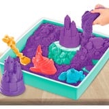 Spin Master KNS ACK Sandbox Set V2 Purple FR GML, sand til leg Kinetic Sand KNS ACK Sandbox Set V2 Purple FR GML, Kinetisk sand til børn, 3 År, Ikke giftig, Lilla