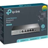 TP-Link TL-R470T+ kabelforbundet router Hurtigt ethernet Sort Blå, Ethernet WAN, Hurtigt ethernet, Sort, Detail