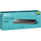 TP-Link TL-SG116E Ikke administreret L2 Gigabit Ethernet (10/100/1000) Sort, Switch Sort, Ikke administreret, L2, Gigabit Ethernet (10/100/1000), Fuld duplex