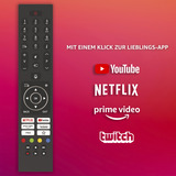 Telefunken D32F751X7CW, LED-tv Sort