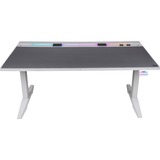 Thermaltake G700 RGB Hvid Gaming Bord, Gaming skrivebord Hvid