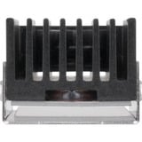 Thermaltake MS-1 M.2 2280 SSD Cooler, Køleplade Sort/Sølv