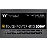 Thermaltake Toughpower GX3 850W, PC strømforsyning Sort