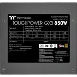 Thermaltake Toughpower GX3 850W, PC strømforsyning Sort