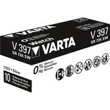 VARTA SR726 SW/SR59 SW/V397 1BL Engangsbatteri Sølvoxid (S) Sølv, Engangsbatteri, SR59, Sølvoxid (S), 1,55 V, 1 stk, 30 mAh
