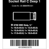 Wera 05005470001, C Deep 1, Topnøgle Sort/Grøn