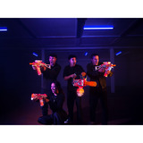 ZURU XSHOT Hyper Gel Glow motoriseret Gatling Blaster, Gel-Blaster Legetøjs sprængningstekniker, 14 År