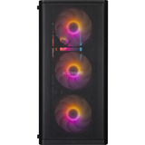 ALTERNATE ALT-HEROE-AMD-001, Gaming PC Sort/gennemsigtig