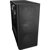 ALTERNATE ALT-HEROE-AMD-001, Gaming PC Sort/gennemsigtig