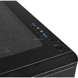 ALTERNATE ALT-HEROE-AMD-001, Gaming PC Sort/gennemsigtig