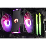 ALTERNATE Custom PC Series • Red Hero Essentials Gaming-PC, Gaming PC Sort/gennemsigtig