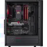 ALTERNATE Gaming PC Sort/gennemsigtig