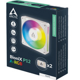 ARCTIC BioniX P12 A-RGB, Sag fan Hvid/Hvid