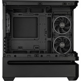 ASUS PRIME AP202 ARGB Midi Tower Sort, Towerkabinet Sort, Midi Tower, PC, Sort, micro ATX, Mini-ITX, Flere, 17,5 cm